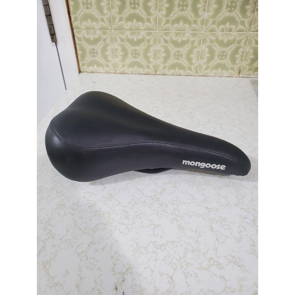 Mongoose Cionilli Padded Black Seat Saddle Bicycles